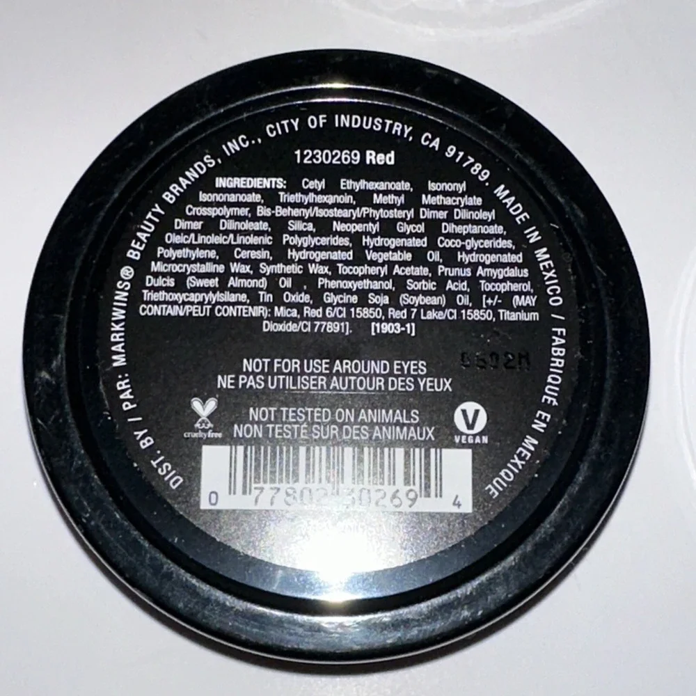 Wet n Wild Fantasy Makers Paint Pot 4pc Set Black White Red Iridescent Makeup